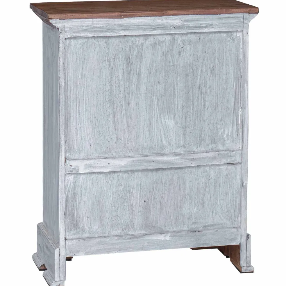 vidaXL Opbergkast 63 x 30 x 79 cm Massief Mahoniehout