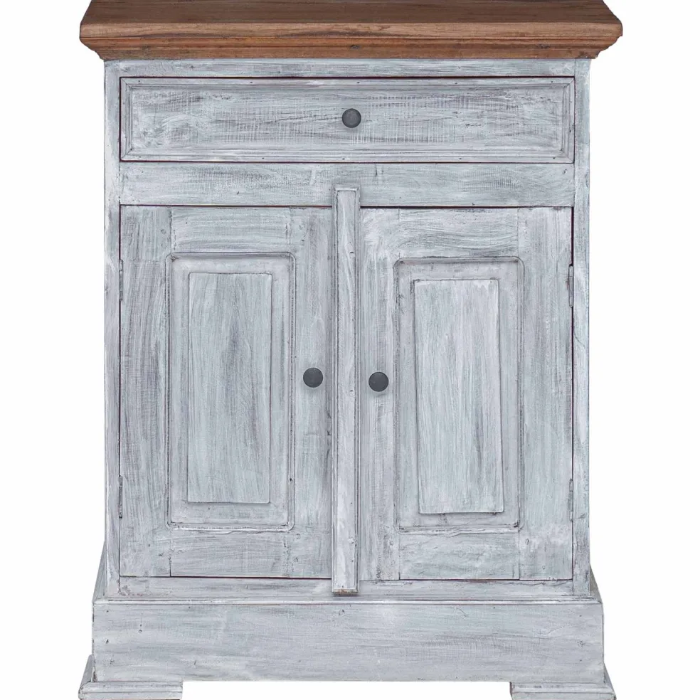 vidaXL Opbergkast 63 x 30 x 79 cm Massief Mahoniehout