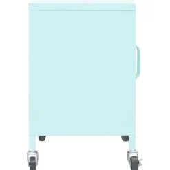 vidaXL Opbergkast 60x35x56 cm staal mint