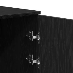 vidaXL Opbergkast zwart 40x45x103,5 cm bewerkt hout