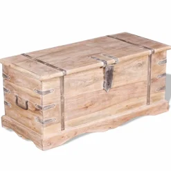 vidaXL Opbergkist acaciahout