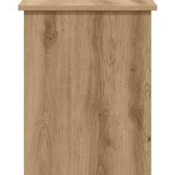 vidaXL Opbergkist Artisanaal eiken 40 x 40 x 50 cm Bewerkt hout