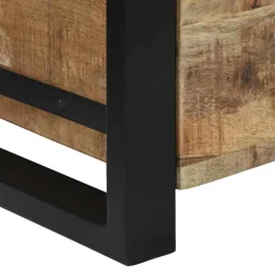 vidaXL Opbergkisten Bruin 40 x 30 x 30 cm Massief mangohout