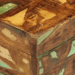 vidaXL Opbergkist massief gerecycled hout