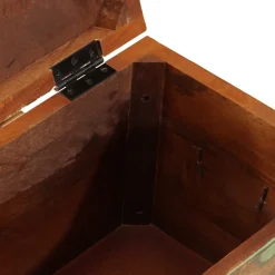 vidaXL Opbergkist massief gerecycled hout