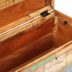vidaXL Opbergkist massief gerecycled hout