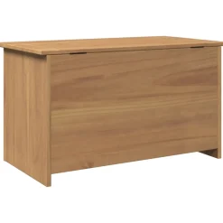 vidaXL Opbergkist met deksel Panama 79x42x46 cm massief grenenhout