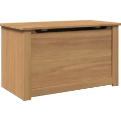 vidaXL Opbergkist met deksel Panama 79x42x46 cm massief grenenhout