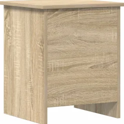 vidaXL Opbergkist met opslag Sonoma Eiken 40 x 40 x 50 cm Bewerkt hout