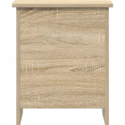 vidaXL Opbergkist met opslag Sonoma Eiken 40 x 40 x 50 cm Bewerkt hout