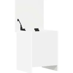 vidaXL Opbergkist met opslag Wit 40 x 40 x 50 cm Bewerkt hout