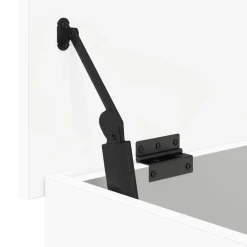 vidaXL Opbergkist met opslag Wit 40 x 40 x 50 cm Bewerkt hout