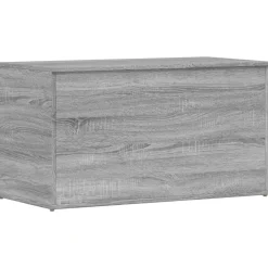 vidaXL Opbergkist 84x42x46 cm bewerkt hout grijs sonoma eikenkleurig