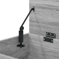 vidaXL Opbergkist 84x42x46 cm bewerkt hout grijs sonoma eikenkleurig