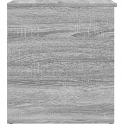vidaXL Opbergkist 84x42x46 cm bewerkt hout grijs sonoma eikenkleurig