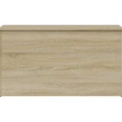 vidaXL Opbergkist 84x42x46 cm bewerkt hout sonoma eikenkleurig