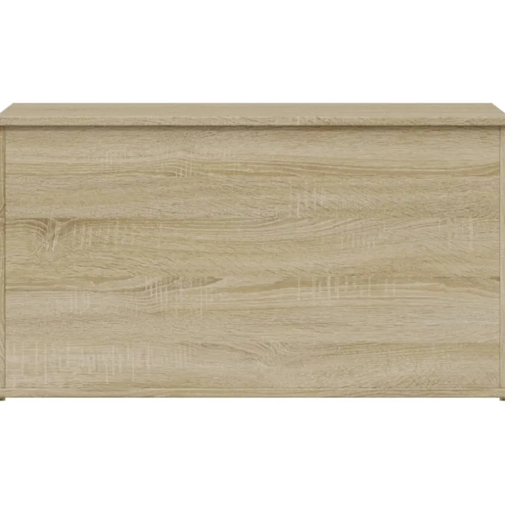 vidaXL Opbergkist 84x42x46 cm bewerkt hout sonoma eikenkleurig