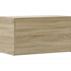 vidaXL Opbergkist 84x42x46 cm bewerkt hout sonoma eikenkleurig