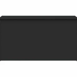vidaXL Opbergkist 84x42x46 cm bewerkt hout zwart
