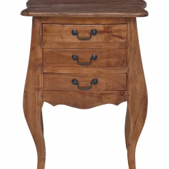 vidaXL Opbergkist 48 x 35 x 64 cm Massief Mahoniehout