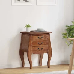 vidaXL Opbergkist 48 x 35 x 64 cm Massief Mahoniehout