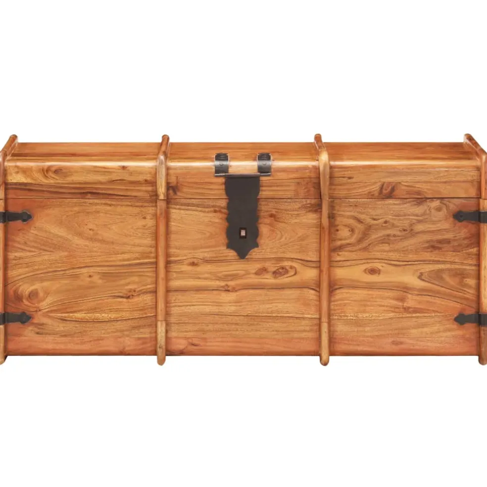 vidaXL Opbergkist 90x40x40 cm massief acaciahout