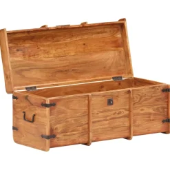 vidaXL Opbergkist 90x40x40 cm massief acaciahout