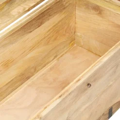 vidaXL Opbergkist 90x40x40 cm massief mangohout