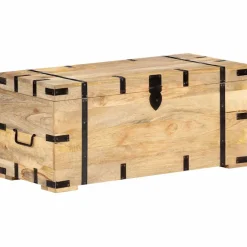 vidaXL Opbergkist 90x40x40 cm massief mangohout