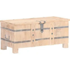 vidaXL Opbergkist 90x40x40 cm massief acaciahout