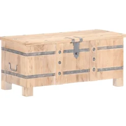 vidaXL Opbergkist 90x40x40 cm massief acaciahout