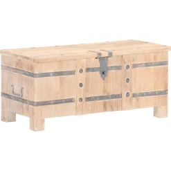 vidaXL Opbergkist 90x40x40 cm massief acaciahout