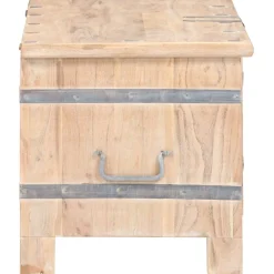 vidaXL Opbergkist 90x40x40 cm massief acaciahout