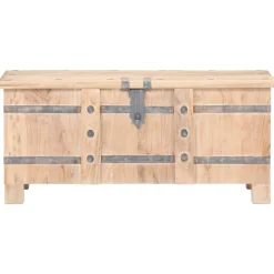 vidaXL Opbergkist 90x40x40 cm massief acaciahout