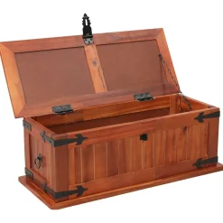 vidaXL Opbergkist 60x25x22 cm massief acaciahout