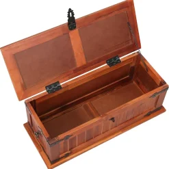 vidaXL Opbergkist 60x25x22 cm massief acaciahout