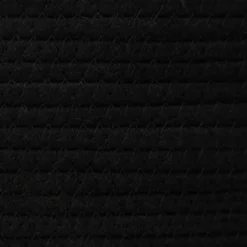 vidaXL Opbergmand Ø 38x46 cm katoen grijs en wit