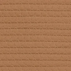 vidaXL Opbergmand Ø 40x35 cm katoen bruin en wit
