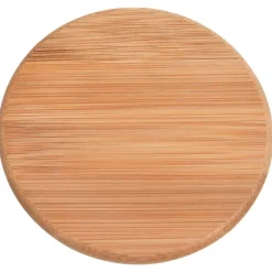 vidaXL Opbergpotten met bamboe deksels 4 st 800 ml glas