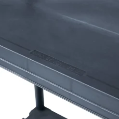 vidaXL Opbergrek 100 kg 60x30x138 cm kunststof zwart