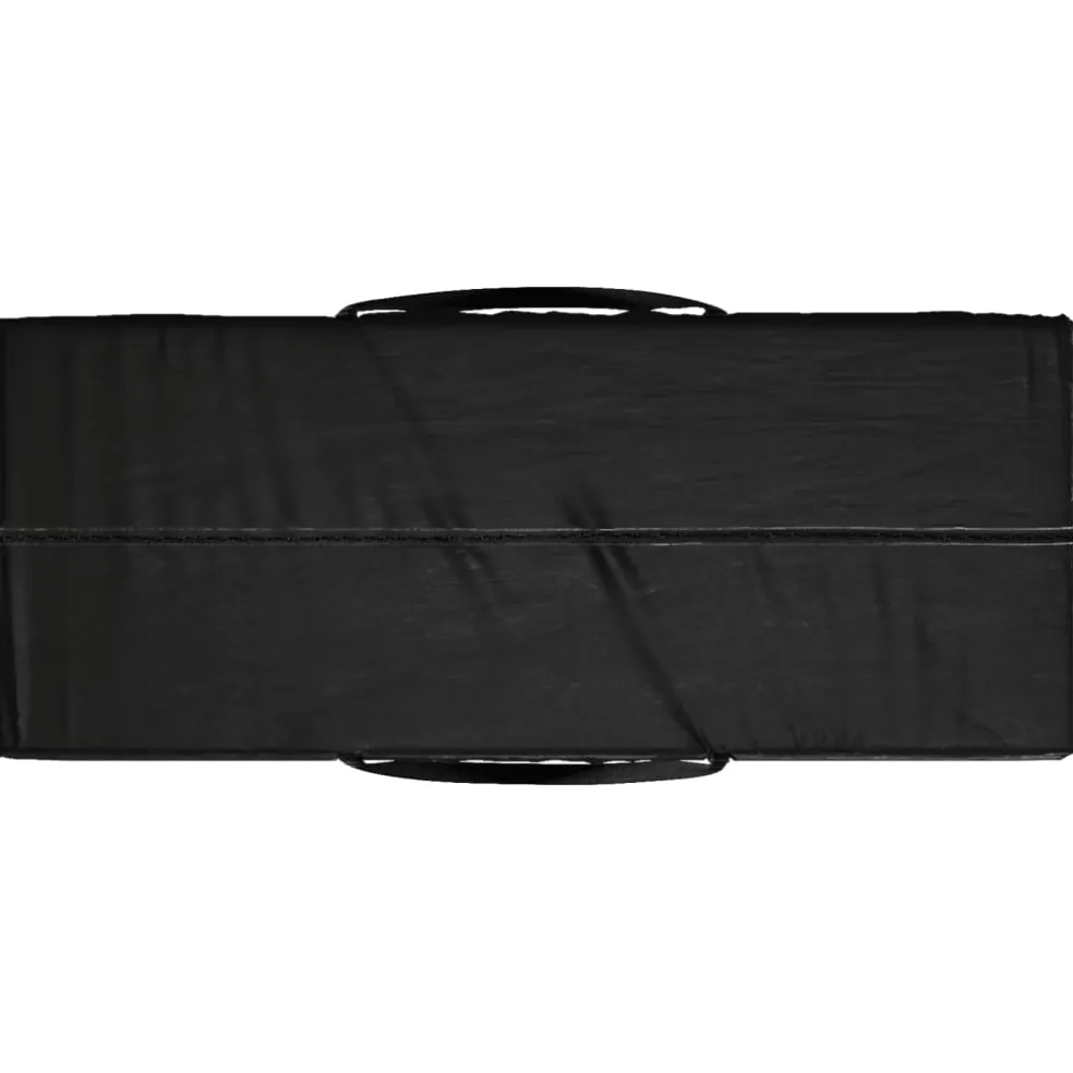 vidaXL Opbergtas voor tuinkussens 135x40x55 cm polyetheen zwart