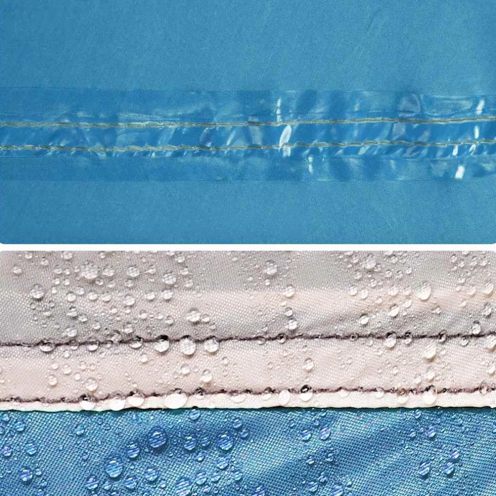 vidaXL Opbergtent waterdicht blauw