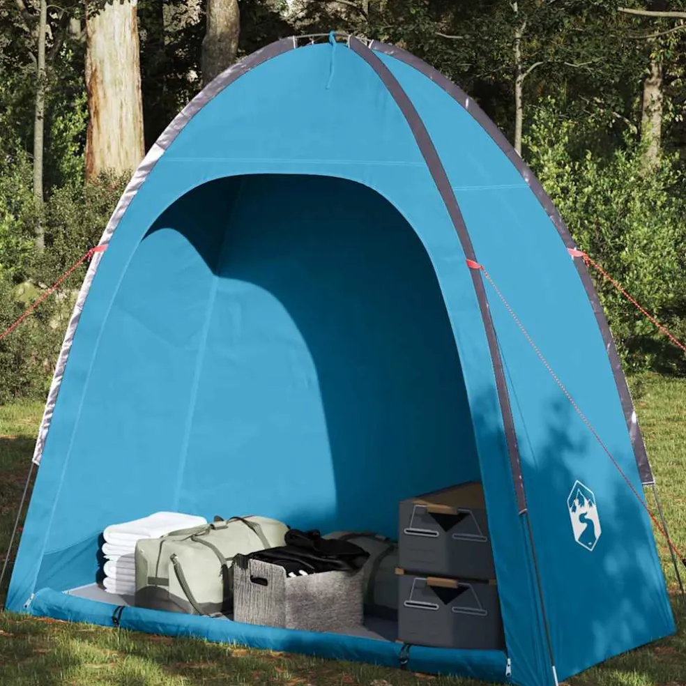 vidaXL Opbergtent waterdicht blauw