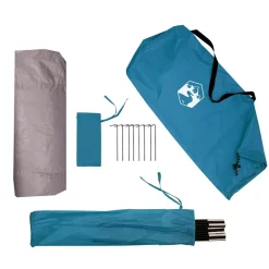 vidaXL Opbergtent waterdicht blauw