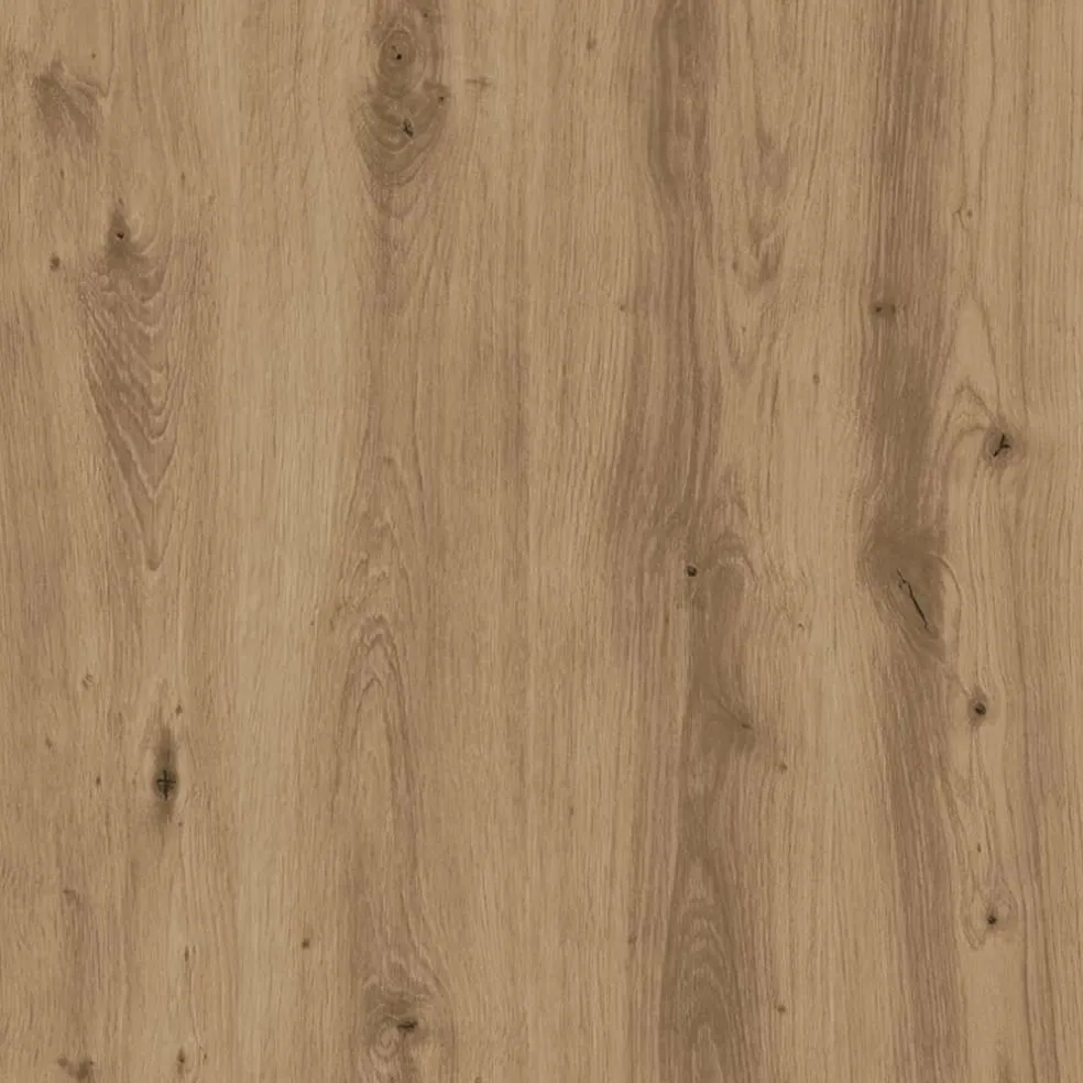 vidaXL Opbergtrolley smal 3-laags bewerkt hout artisanaal eikenkleurig