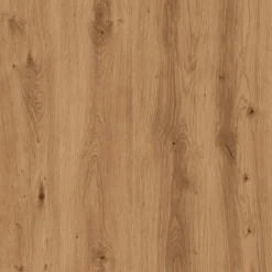 vidaXL Opbergtrolley smal 3-laags bewerkt hout artisanaal eikenkleurig