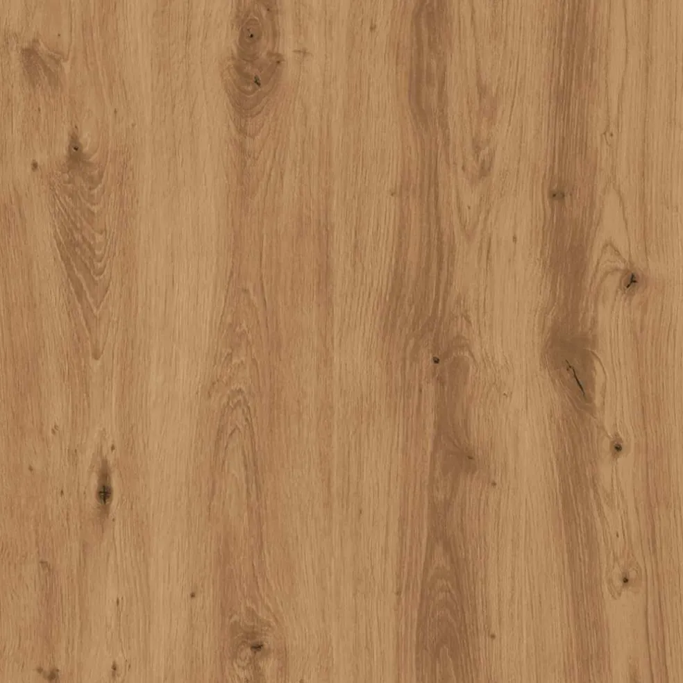vidaXL Opbergtrolley smal 3-laags bewerkt hout artisanaal eikenkleurig