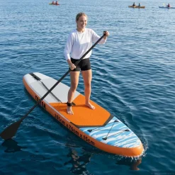vidaXL Opblaasbaar Stand Up Paddle Board TRITON 305 x 76 x 15 cm Blauw