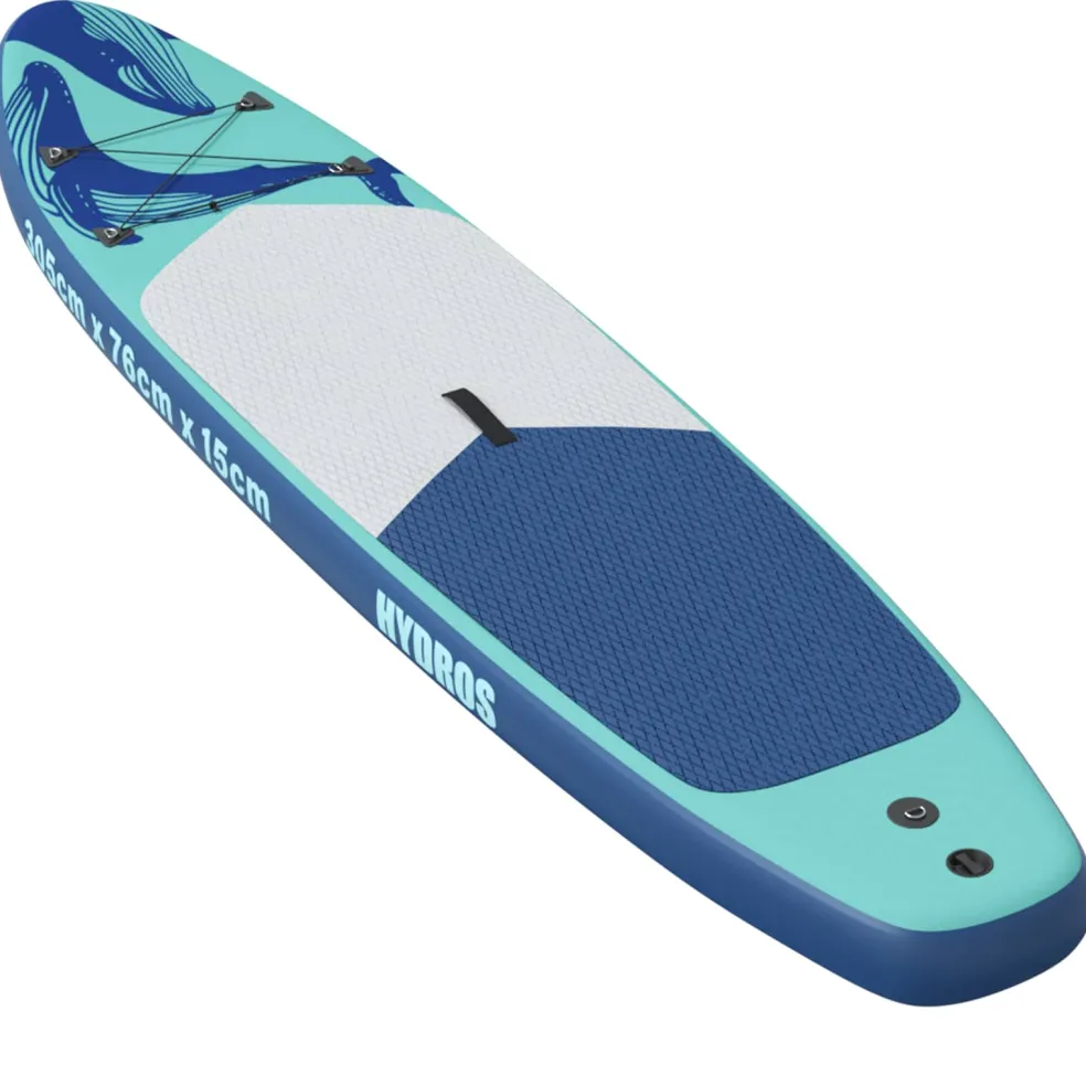 vidaXL Opblaasbaar Stand Up Paddle Board HYDROS 305 x 76 x 15 cm