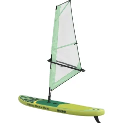 vidaXL Opblaasbaar SUP Board met Zeil POSEIDON 330 x 76 x 15 cm Groen